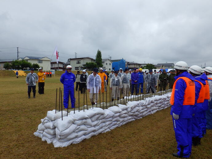 写真:水防訓練の様子8