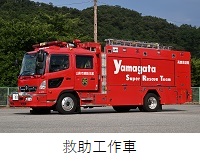 東消防署　本署　救助工作車紹介へのリンク