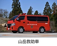 東消防署 蔵王温泉出張所 山岳救助車紹介へのリンク