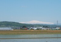 写真：山形市風景　月山