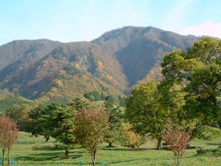 写真：放牧場風景（秋）