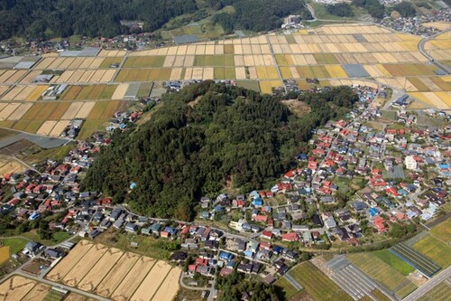 写真：長谷堂城跡