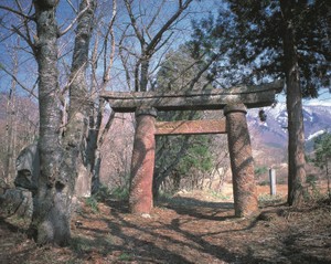 写真：三百坊石鳥居