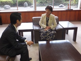 写真：仙台市長訪問