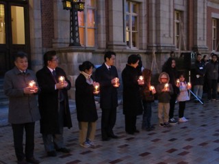 写真：東日本大震災七周年追悼・復興祈願式2