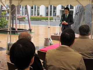 写真：東日本大震災八周年追悼・復興祈願式2