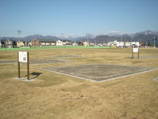 写真：遺跡広場