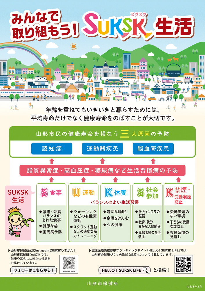 みんなで取り組もう!SUKSK生活