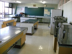 写真：2階調理実習室