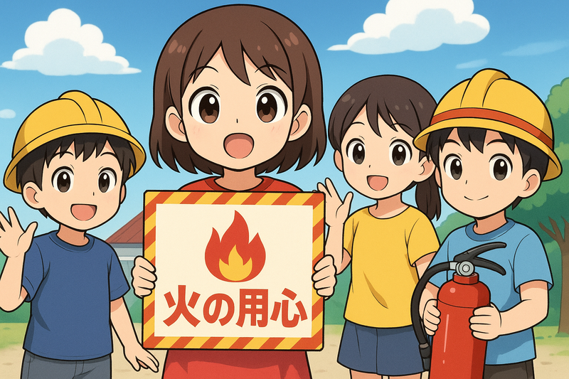 こどもによる防火広報
