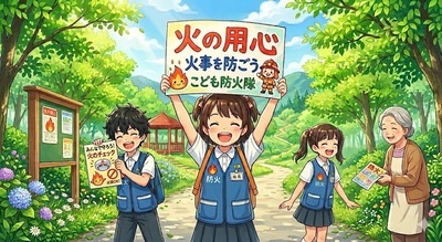 こどもによる防火広報