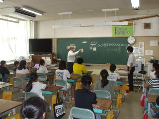 写真：令和3年6月22日　山形市立高瀬小学校の様子