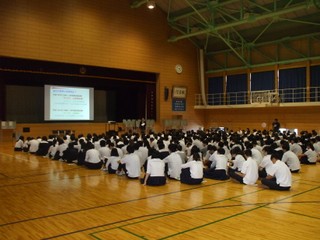 写真：令和1年5月30日 山形城北高等学校の様子1