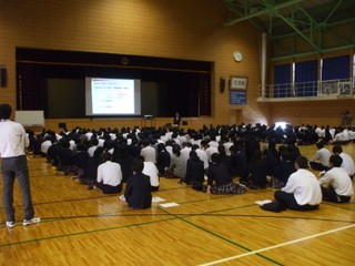 写真：平成30年5月24日実施 学校法人富澤学園山形城北高等学校の様子2