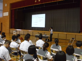 写真：平成30年7月10日実施 日本大学山形高等学校の様子1