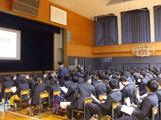 写真：平成31年2月19日実施 東海大山形高等学校の様子2