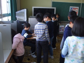 写真：平成30年2月1日　山形市立西小学校の様子2