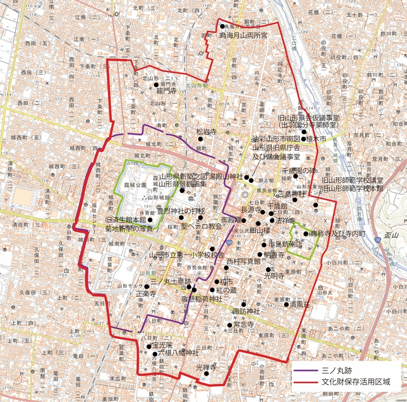文化財保存活用区域