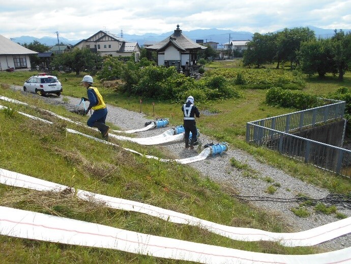 ホース接続状況