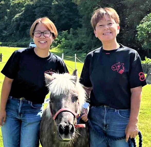 たかはしちあきさんと馬