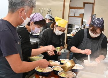 ラーメンの調理