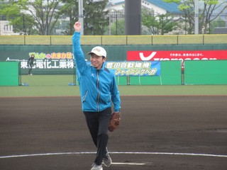 写真：日本女子ソフトボールリーグ山形大会