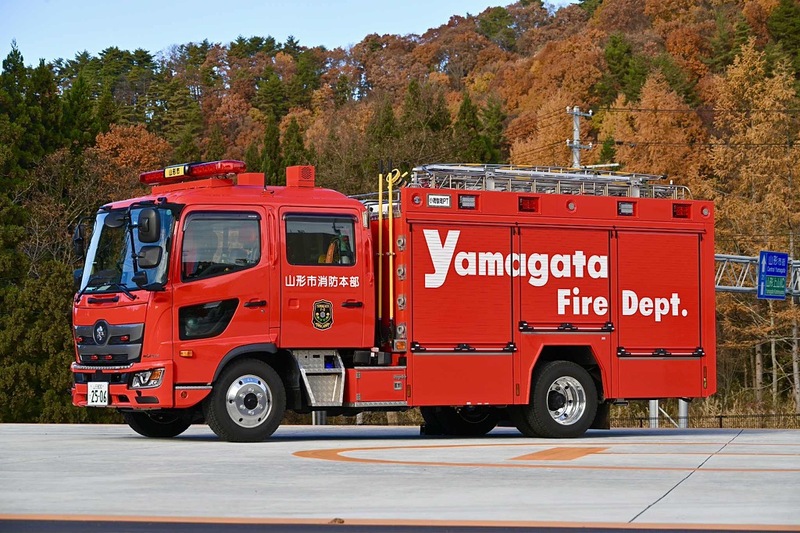 写真:東消防署 小荷駄町出張所 水槽付ポンプ車