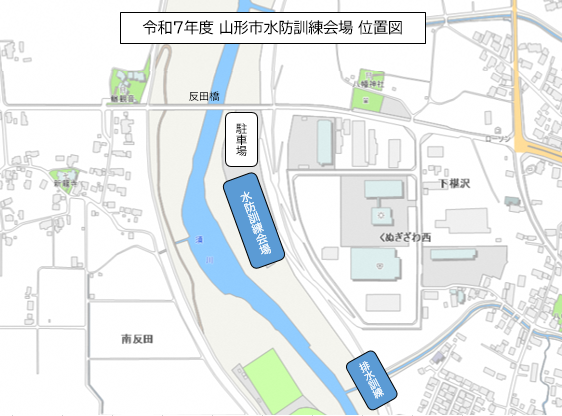 大字大森地内立谷川荒谷橋上流左岸