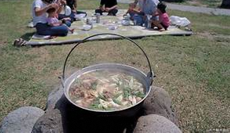 芋煮会の写真