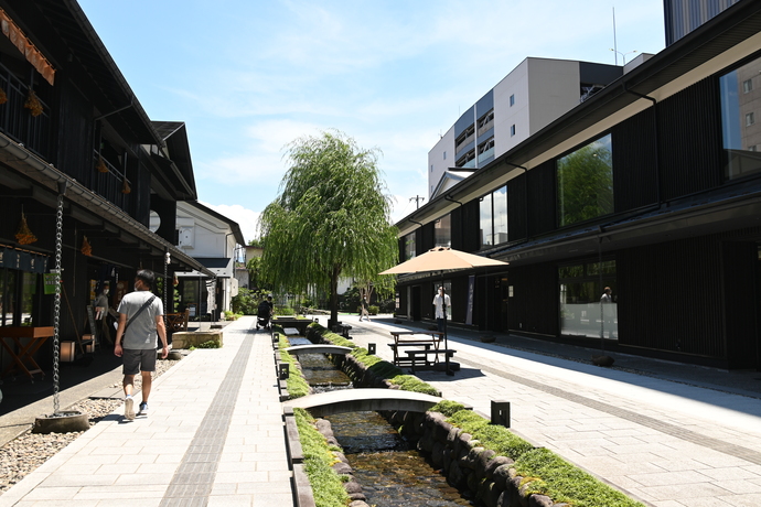 水の町屋　七日町御殿堰