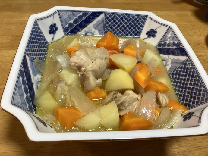  減塩酢肉じゃが