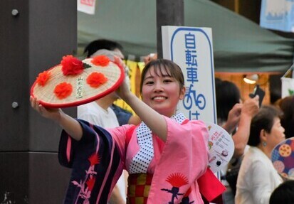 花笠の様子9