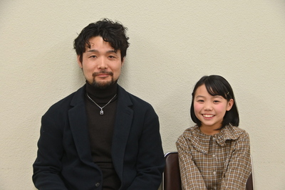 米澤勇真さんと小春さん