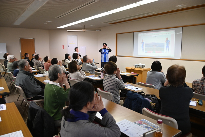 声磨き教室の様子