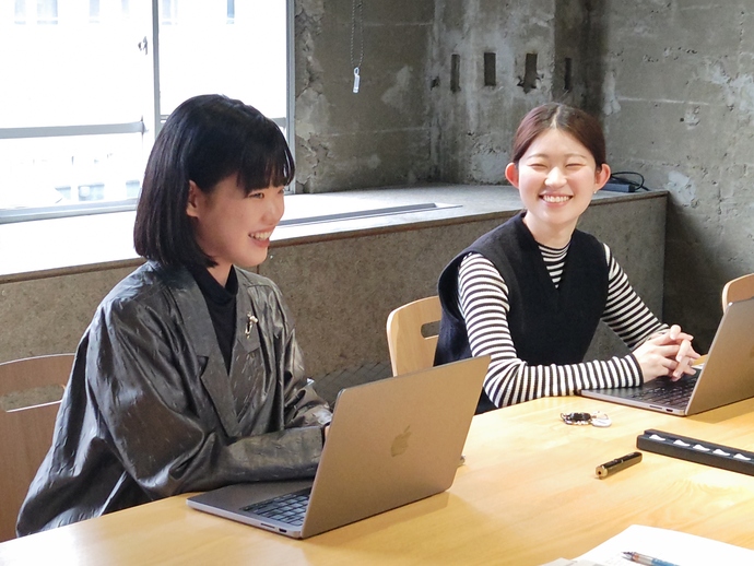 さとうえみさんとむとうまゆさん