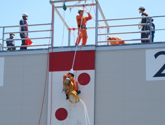 消防救助技術指導会の様子