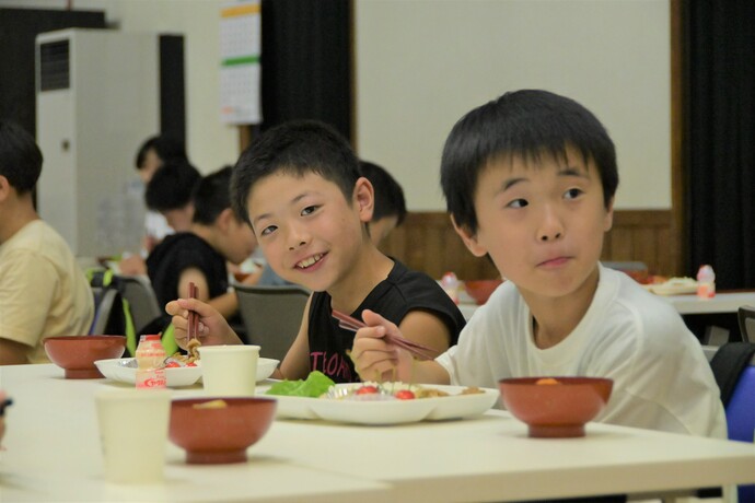 子ども食堂の様子