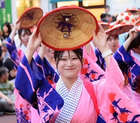 花笠の様子10