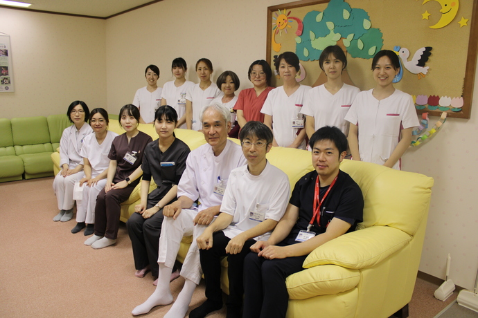 市立病院済生館医師、助産師の写真