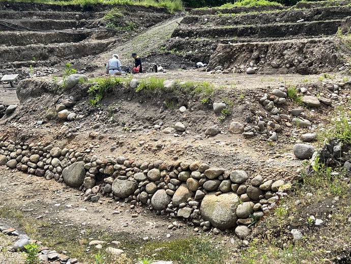 山形城跡の発掘調査