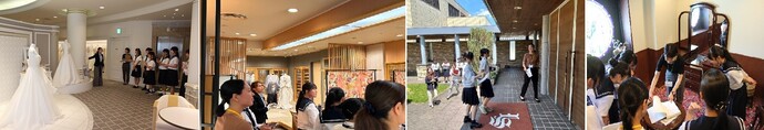 パレスグランデール館内を見学させていただきました