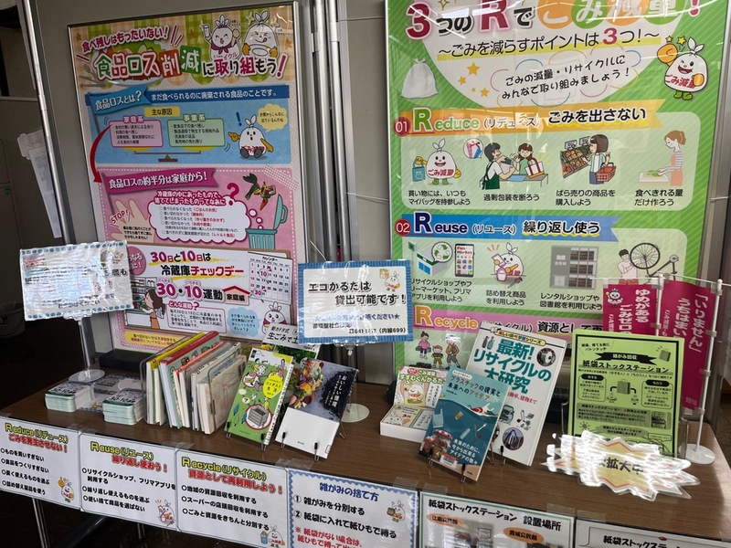 ごみ減量ロビー展写真1