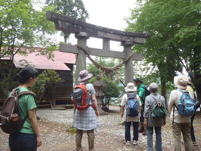 やまがた再発見ウオーキングの写真