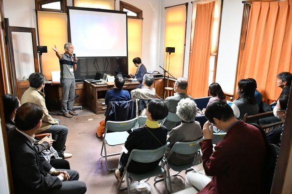 旧吉池医院での様子