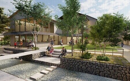 粋七エリア整備事業イメージパースの写真