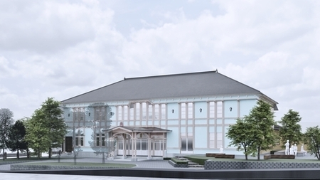 旧千歳館エリア・リノベーション外観パースの写真