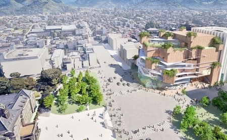 新市民会館の写真