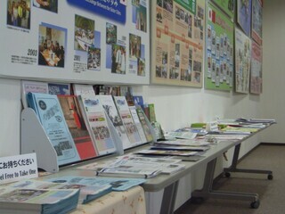 写真:情報収集コーナ-