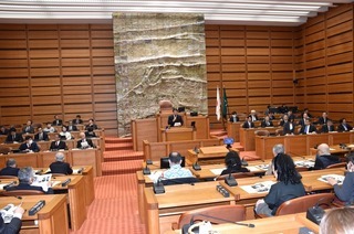 写真:議会報告会&議場演奏会の様子2