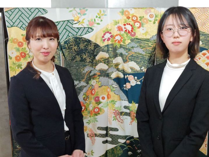 高橋さんと先輩社員の林郷さん